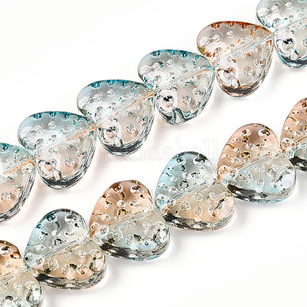 Стеклянные бусины GLAA-B018-01F-1