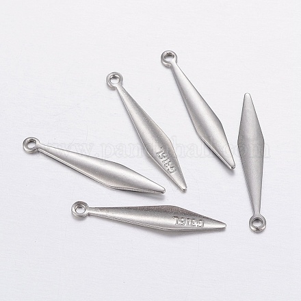 316 Surgical Stainless Steel Pendants X-STAS-P198-04-1
