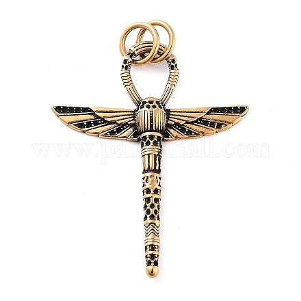 Ионное покрытие (ip) подвески из нержавеющей стали 304 в тибетском стиле STAS-R225-13AG-1