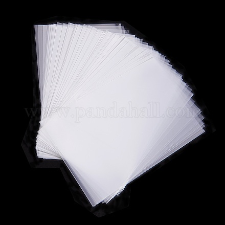 PandaHall Elite oppセロハンバッグ  長方形  透明  25x15cm  一方的な厚さ：0.0035mm  約600個/袋 OPC-PH0001-01-25x15-1