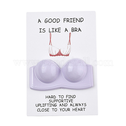 Прямоугольная бумажная поздравительная открытка для друзей DIY-YW0016-01B-1