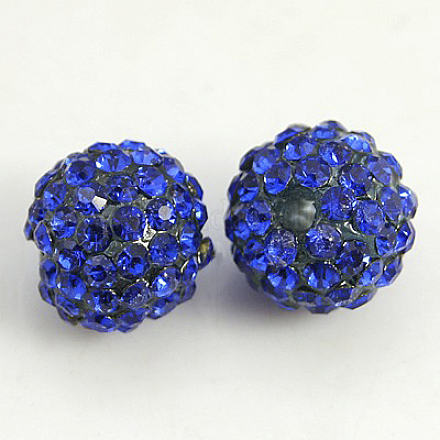Perline di resina strass RB-A025-8mm-A04-1