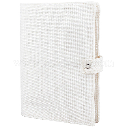 Хлопчатобумажная ткань и лен пустые обложки для книг DIY-WH20010-27-1