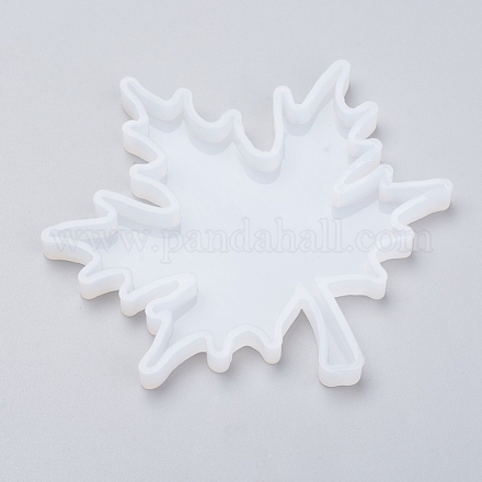 Moldes de silicona para tapete de taza diy con tema de otoño X-DIY-WH0161-54-1