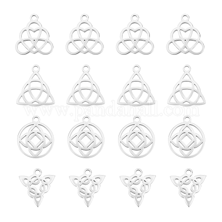 16 шт. 4 стиля подвески из хирургической нержавеющей стали 316 STAS-UN0058-25-1