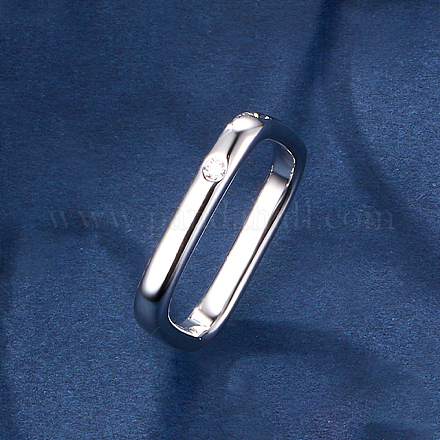 925 перстень из стерлингового серебра с паве из кубических цирконий AJ2388-3-1