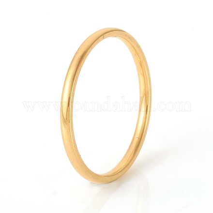 201 anelli a fascia in acciaio inossidabile RJEW-G107-1.5mm-6-G-1