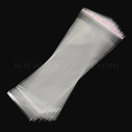 レクタングルセロハンのOPP袋  透明  21.5x5.5cm  一方的な厚さ：0.035mm  インナー対策：16.5x5.5のCM OPC-R012-194-1