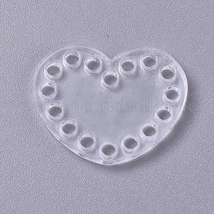 Planche de tissage acrylique transparente DIY-WH0152-91-1