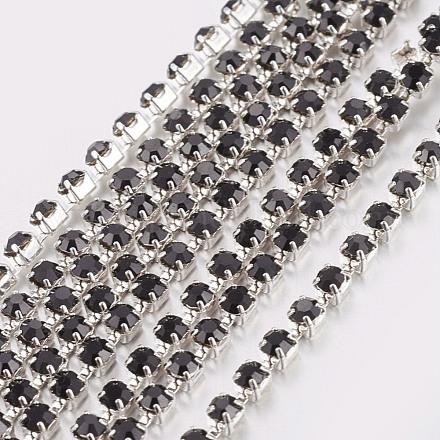Cadenas de strass Diamante de imitación de bronce CHC-S6-08S-1