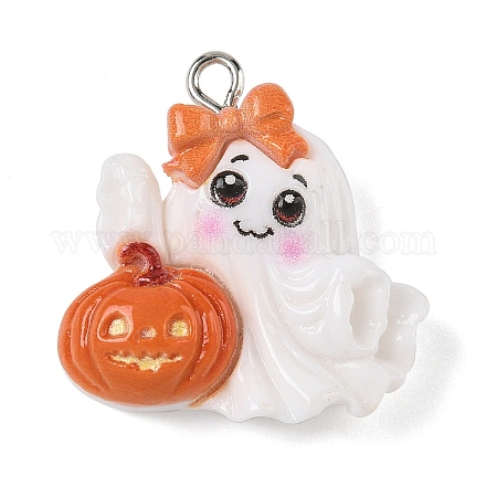 Подвески из непрозрачной смолы на тему Хэллоуина RESI-Z040-01P-02-1