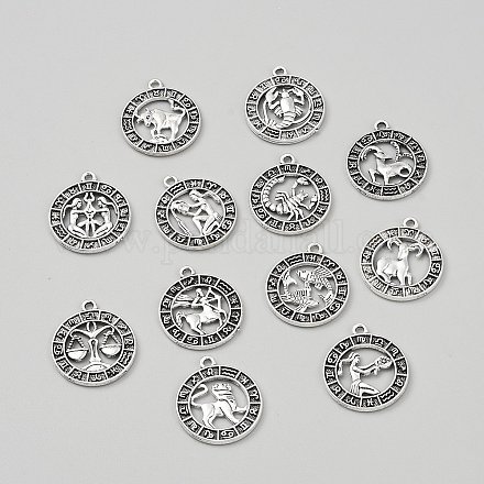 12 шт. Подвески из сплава в тибетском стиле FIND-WH0148-479AS-1