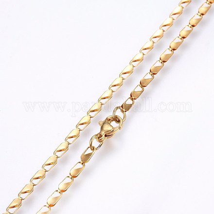 304 нержавеющая сталь лист цепи ожерелья MAK-L015-04A-1