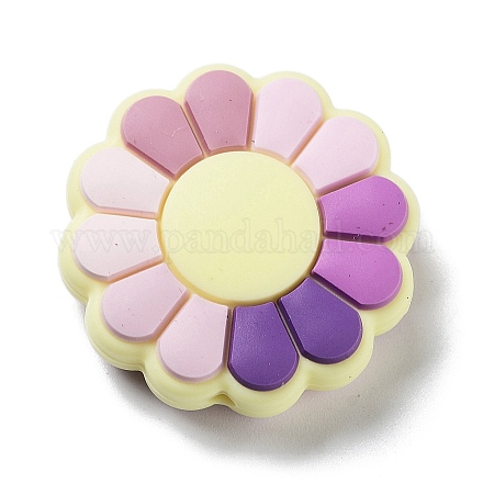 Flower Silicone Beads SIL-R014-01A-1
