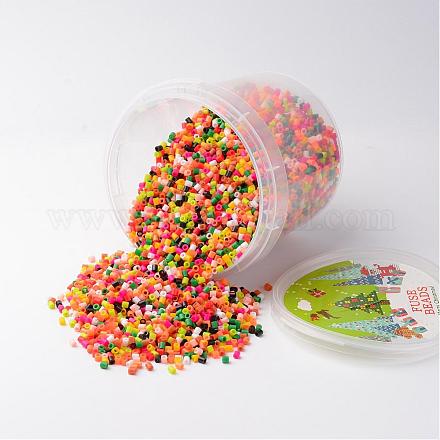 Plastic DIY Fuse Beads Refills DIY-K002-01M-1