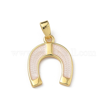 Латунь эмаль подвески&nbsp;KK-F924-14G-01-1