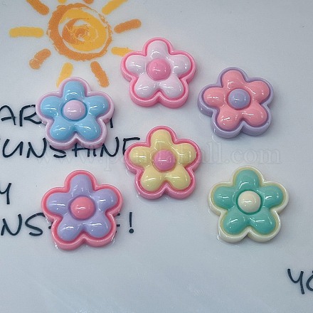 Кабошоны из непрозрачной смоляной эмали CRES-D308-12-1