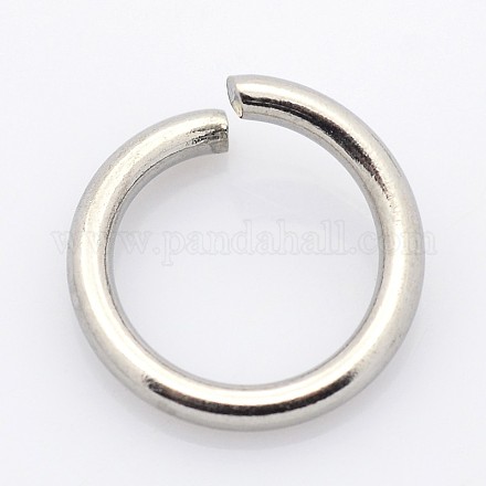 304 Stainless Steel Open Jump Rings STAS-E066-03-5mm-1
