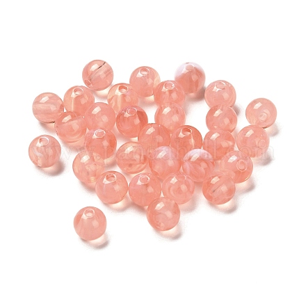 Perles acryliques en jade imitation MACR-G066-01C-1