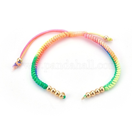 Fabrication de bracelet tressé avec cordon en nylon MAK-E665-06N-1