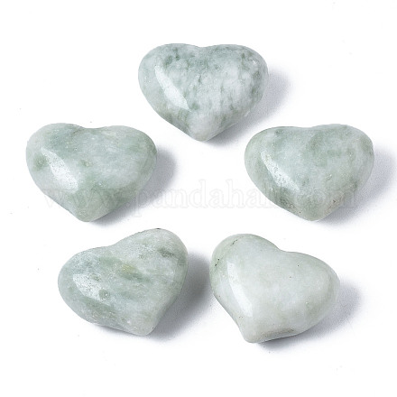 Nouvelle pierre de palmier coeur de jade naturel G-S299-122-1