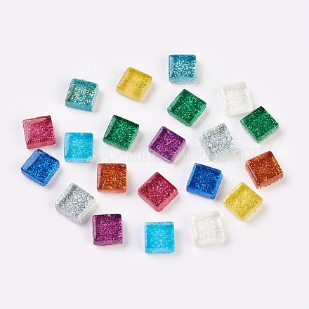 Glas cabochons X-GLAA-WH0005-C01-1