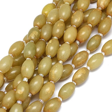 Xiuyan naturale perle di giada fili G-F604-14A-1
