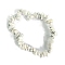 Natural Howlite Stretch Bracelets, Chip, Inner Diameter: 2-1/8~2-3/8 inch(5.5~6cm)