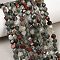 Natural African Bloodstone Beads Strands, Faceted, Twist, 6~6.5x5x5mm, Hole: 1mm, about 58~61pcs/strand, 14.17''~14.69''(36~37.3cm)