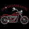 SUPERDANT Save Gas Iron-on Rhinestone Transfer Stickers Motorcycle Bling Decals T-Shirt Crystal Heat Transfer Hot Fix Stickers Motorcycle Theme Diamond Decals Gifts for Motorcycle Lovers