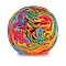 Polyester Yarn, for Sweater Hat Socks Baby Blankets, Segment Dyed, Colorful, 6mm