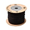 Nylon Threads, Coconut Brown, 0.6mm, about 109.36 yards(100m)/roll