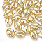 Brass Charms, Cowrie Shell, Real 18K Gold Plated, 13x9x3mm