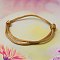 Bracelet Making, with Nylon Thread, Goldenrod, Adjustable Diameter: 40~80mm