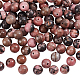 NBEADS 2 Strands About 88 Pcs Natural Rhodonite Beads G-NB0004-83B-7
