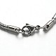 304 Stainless Steel Snake Chain Bracelets BJEW-M125-07P-2