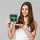 塩ビプラスチックスタンプ  DIYスクラップブッキング用  装飾的なフォトアルバム  カード作り  スタンプシート  16x11x0.3cm DIY-WH0167-57-0284-4