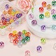72Pcs 12 Colors Transparent Acrylic Beads MACR-LS0001-02-5