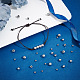 Unicraftale 36pcs 3 style 201 perles en acier inoxydable STAS-UN0045-50-2