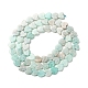 Природных амазонит бисер нитей G-M403-A53-02-3