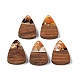 Подвески из смолы и дерева WOOD-S061-02N-1