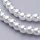 Glass Pearl Beads Strands HY-4D-B01-2