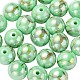 Placage uv perles acryliques irisées arc-en-ciel PACR-E001-02A-1