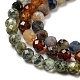 Un mélange naturel de pierres fines perles brins G-A097-A01-07-4