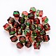 Two Tone Transparent Spray Painted Acrylic Beads ACRP-T005-26G-1