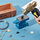 Horn Amboss Gusseisen Block Schmuck machen Bank Werkzeug Mini Formen Metallbearbeitung TOOL-WH0133-50-5
