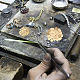 Soldadura de chip de latón chapado en oro pandahall elite 200pcs 4 estilo DIY-PH0010-47-4