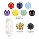 Kits de fabrication de bijoux chakra bricolage DIY-FS0001-06-3