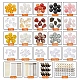 Kit de fabrication de bijoux en perles de pierre mélangées bricolage DIY-YW0004-62-2