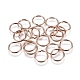 304 Stainless Steel Open Jump Rings STAS-E484-72A-RG-2